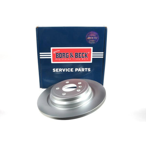 Borg & Beck 2 x Solid Rear Brake Discs BBD6119S