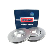 Borg & Beck 2 x Vented Front Brake Discs BBD4696