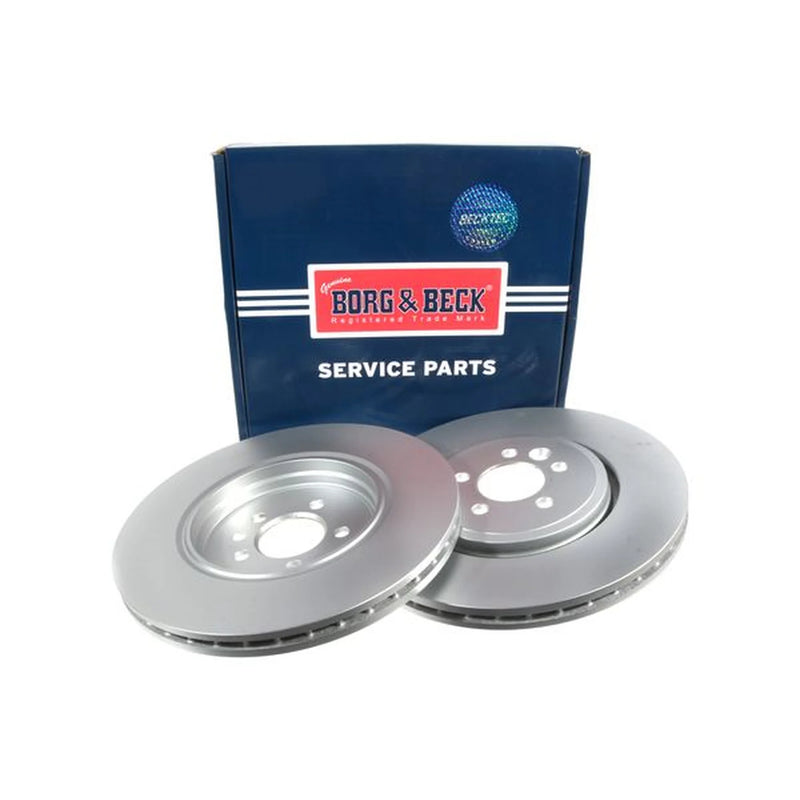 Borg & Beck 2 x Vented Front Brake Discs BBD4696