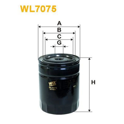 WIX Engine Oil Filter WL7075