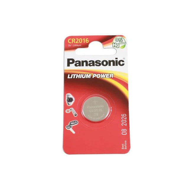 Panasonic Coin Cell Battery CR2016 1pc - CPL