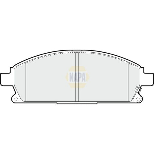 NAPA Front Brake Pad Set NBP1087