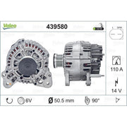 Valeo Car Alternator 12V 439580