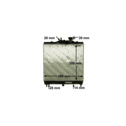 Mahle Engine Radiator CR 1301 000P
