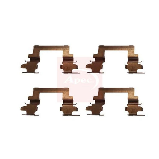 Apec Brake Pad Accessory Fitting Kit Front KIT1037