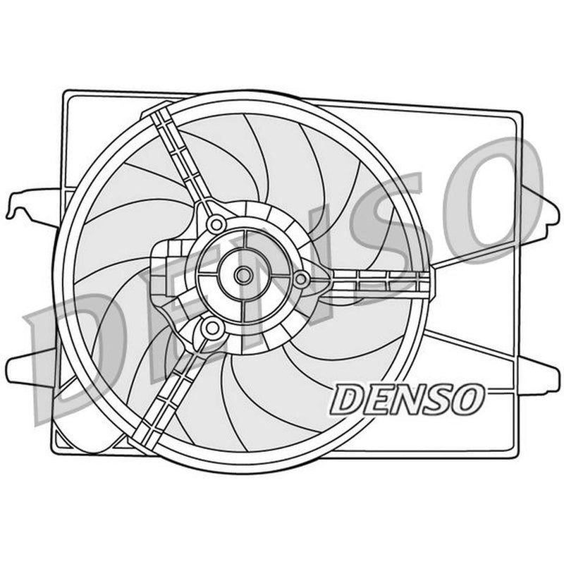 Denso Engine Cooling Fan DER10003