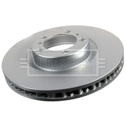 Borg & Beck 2 x Vented Front Brake Discs BBD6324S