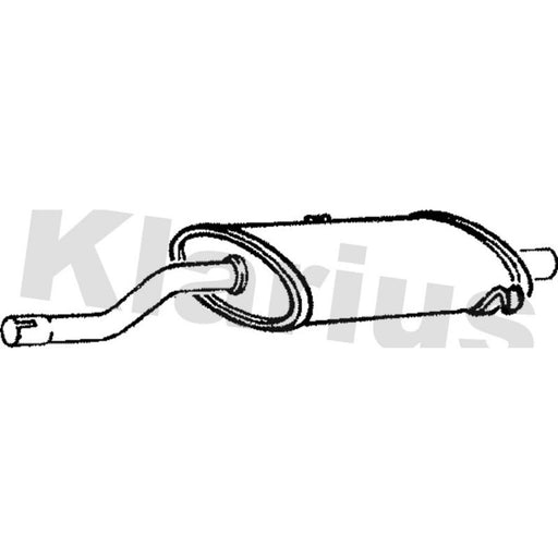 Klarius Box With Centre Pipe Centre SB50X