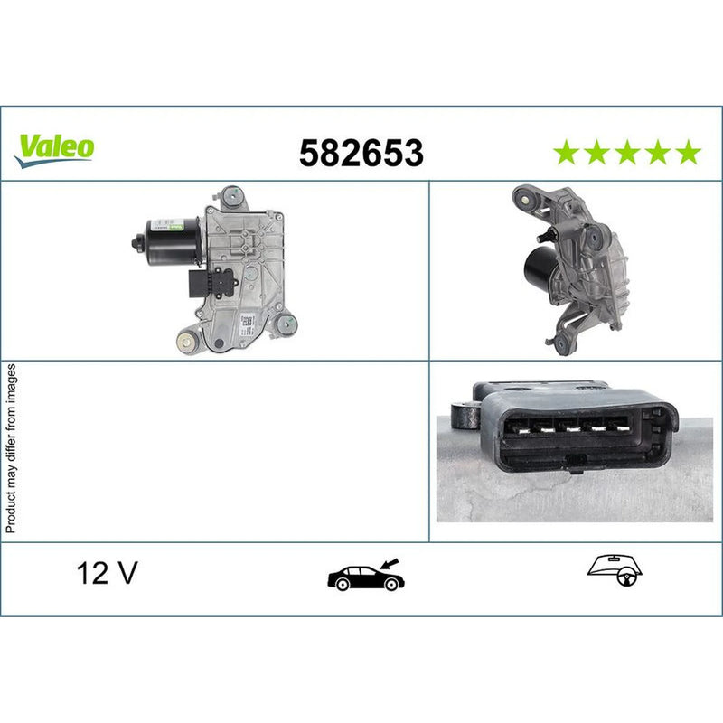 Valeo Front/Rear Wiper Motor Right Front 582653