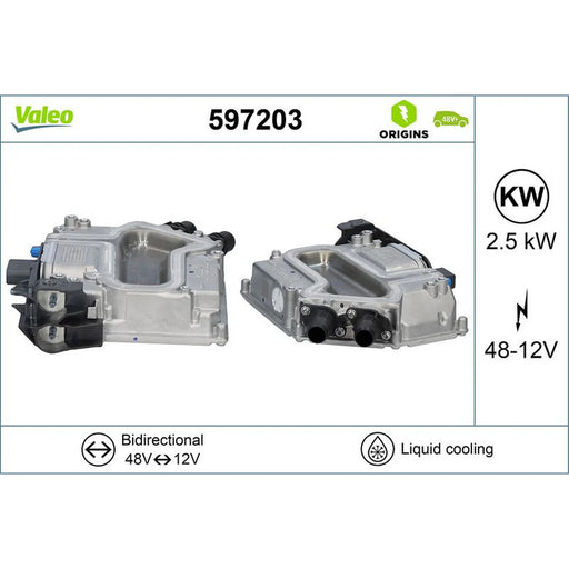 Valeo Dcdc Origins Psa Group 597203