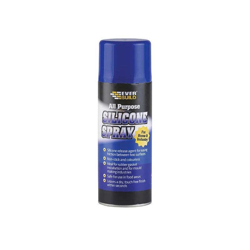 Everbuild Sika All Purpose Silicone Spray 400ml - 484813