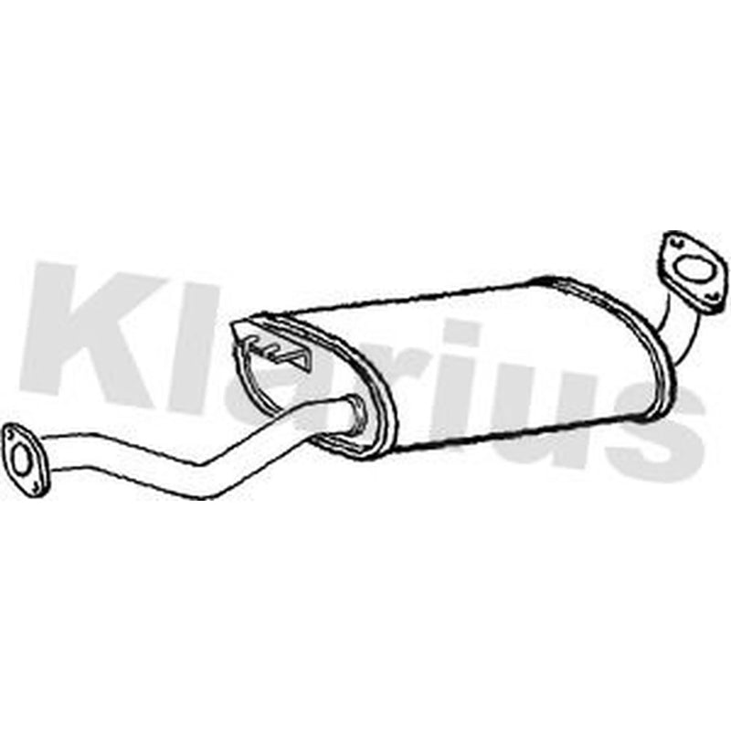 Klarius Box With Centre Pipe Centre GM378W
