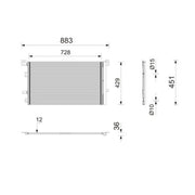 Mahle Air Conditioning Condenser AC 1216 000P