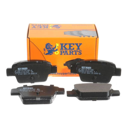 Key Parts 4 x Rear Brake Pad Set KBP1718