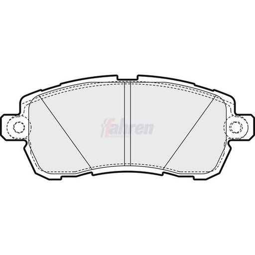 Fahren Front Brake Pad Set FBP3842