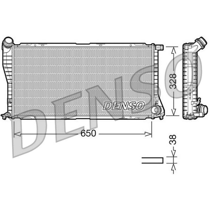 Denso Engine Radiator DRM05002