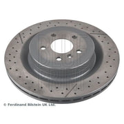 Blue Print 2 x Rear Brake Discs ADU1743124