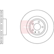 Apec 2 x Vented Front Brake Discs DSK2541