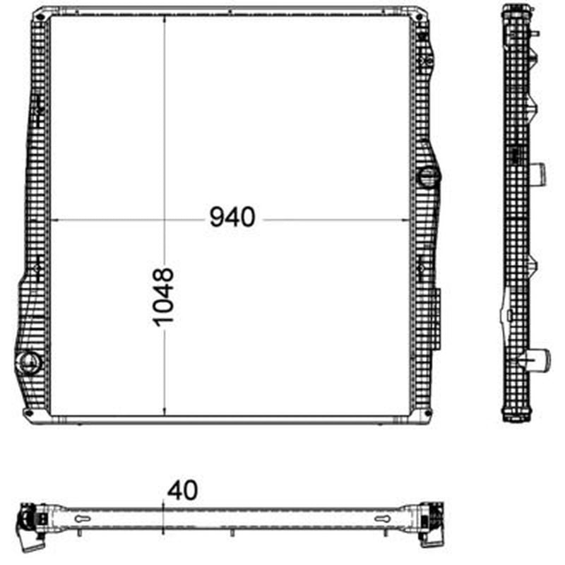 Mahle Engine Radiator CR 2094 000P