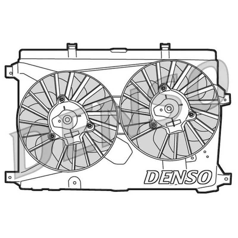 Denso Engine Cooling Fan DER01015