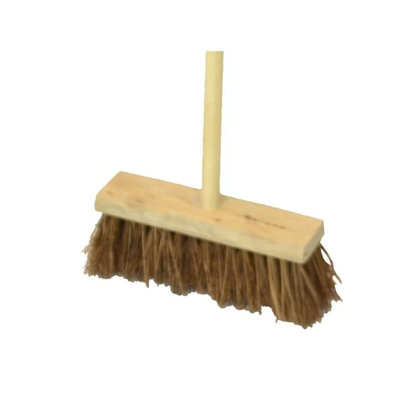 Faithfull Bassine/Cane Flat Broom 325mm (13in) - FAIBRBC13FLH