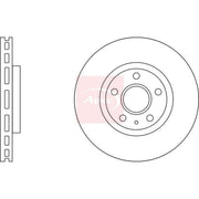 Apec 2 x Vented Front Brake Discs DSK2699