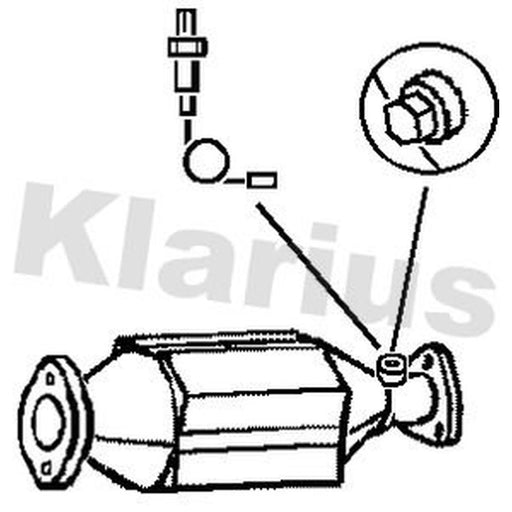 Klarius Catalyst Non Type Approved 370416