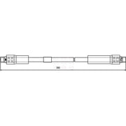 Apec Brake Hydraulic Hose Line Front HOS3763