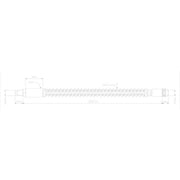 Abtex Brake Hydraulic Hose Line Front ABH1078