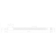 Abtex Brake Hydraulic Hose Line Front ABH1078