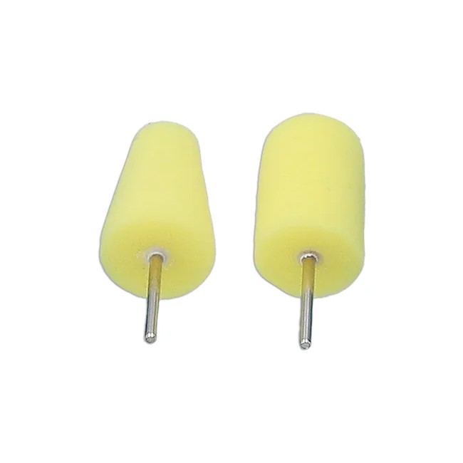 Power-TEC Polishing Sponge Wheels (Yellow, Medium) 2pc - PPL