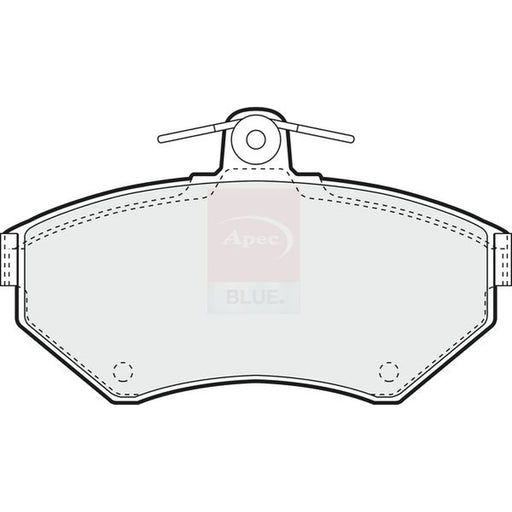 Apec Front Brake Pad Set PD3802