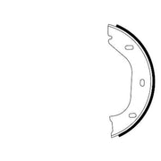 Textar Parking Brake Shoe Set 91020200