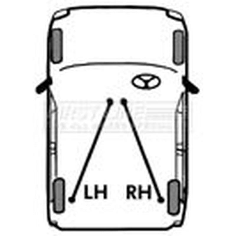First Line Handbrake Cable Right Rear FKB2278