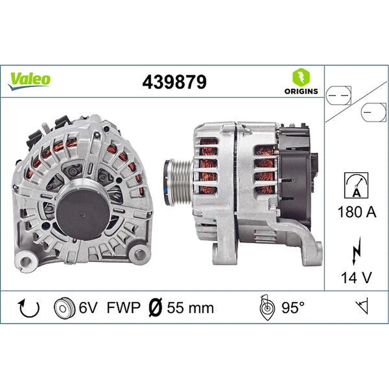 Valeo Car Alternator 12V 439879