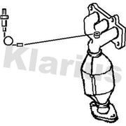 Klarius Catalyst Type Appr With Pipe 322660