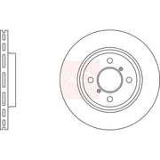Apec 2 x Vented Front Brake Discs DSK3031