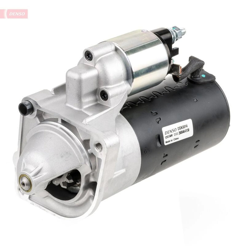 Denso Starter Motor 12V 2.5kW 9 Teeth DSN3014