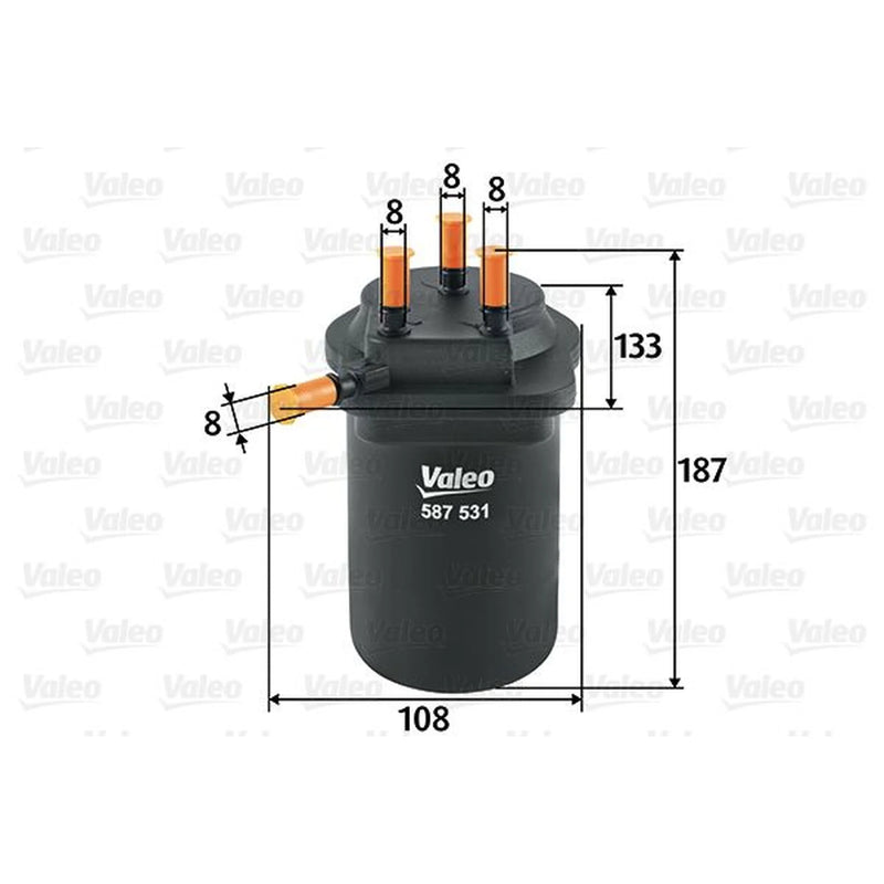 Valeo Fuel Filter Element 587531