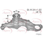 Apec Engine Cooling Water Pump AWP1180