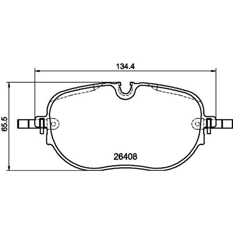 Mintex Front Brake Pad Set MDB3479