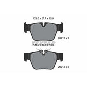 Textar Rear Brake Pad Set 2621201