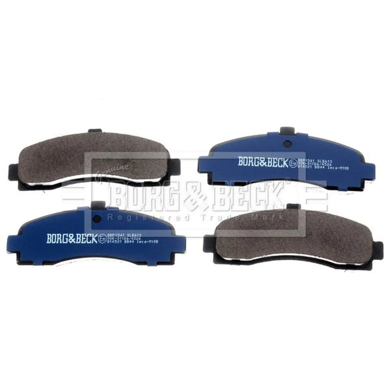 Borg & Beck 4 x Front Brake Pad Set BBP1541