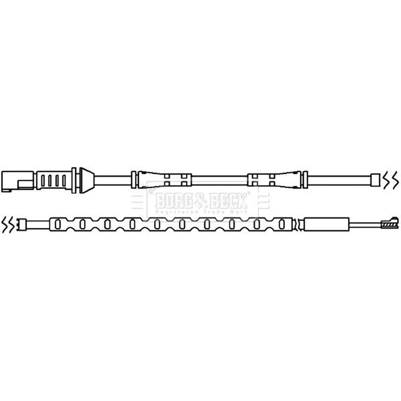 Borg & Beck Brake Pad Wear Sensor Front BWL3102
