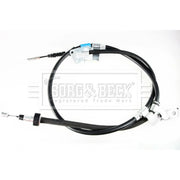Borg & Beck Handbrake Cable Left Rear BKB3949