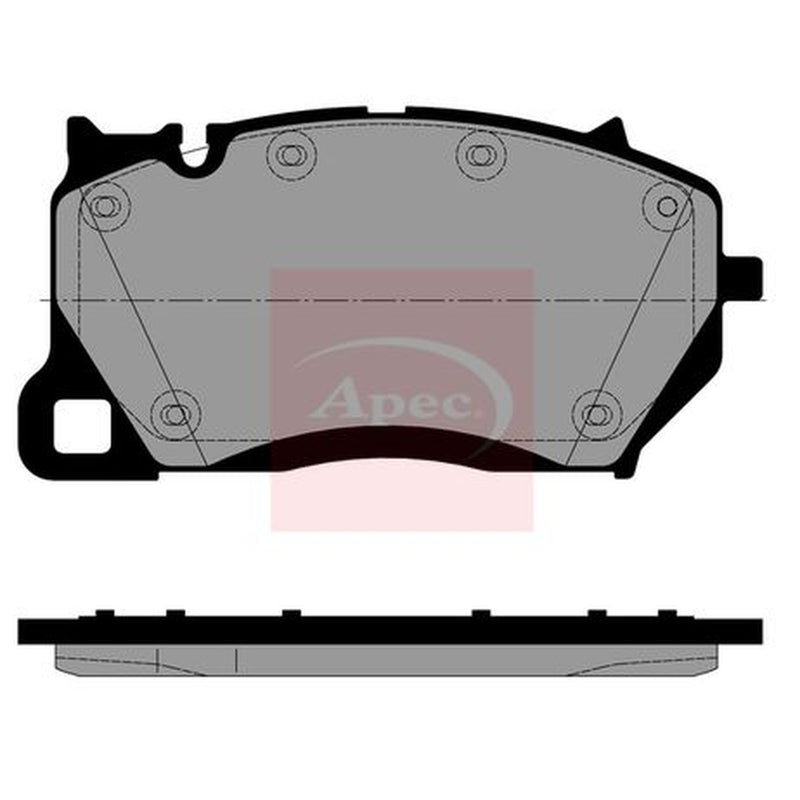 Apec Front Brake Pad Set PAD2577