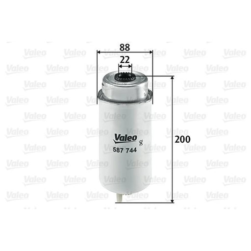 Valeo Fuel Filter Element 587744