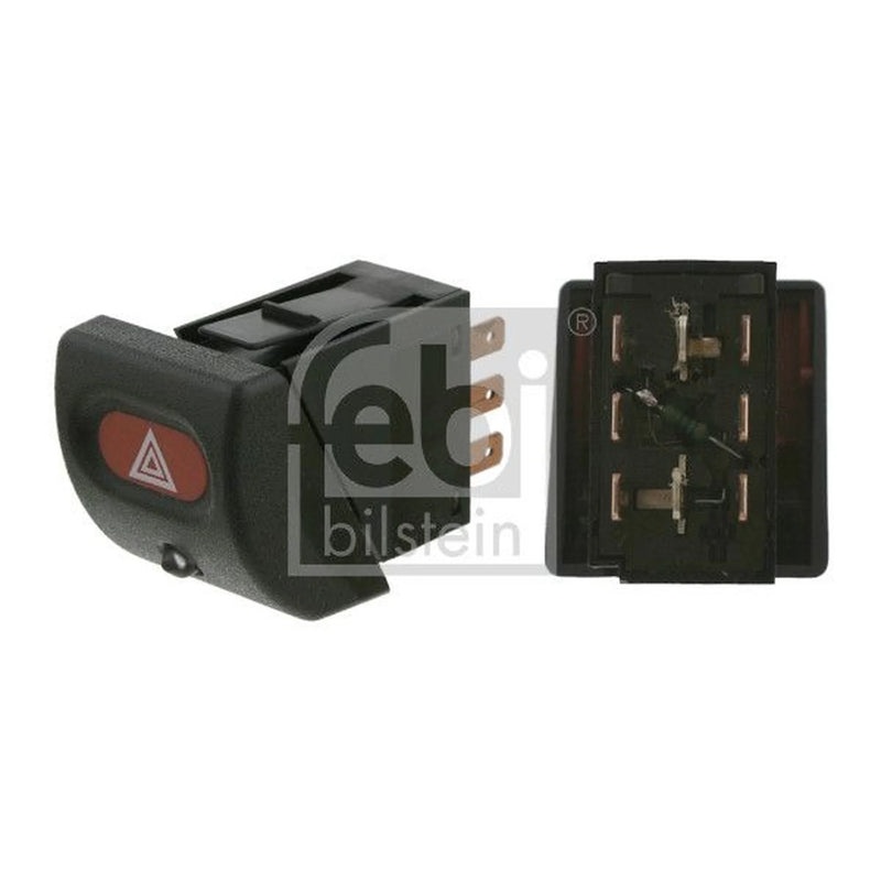 Febi Hazard Warning Light Switch Dashboard 8 Connectors 04719