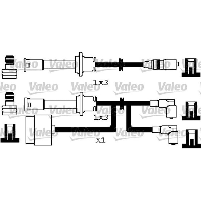 Valeo Ignition HT Lead Cable Kit 346249
