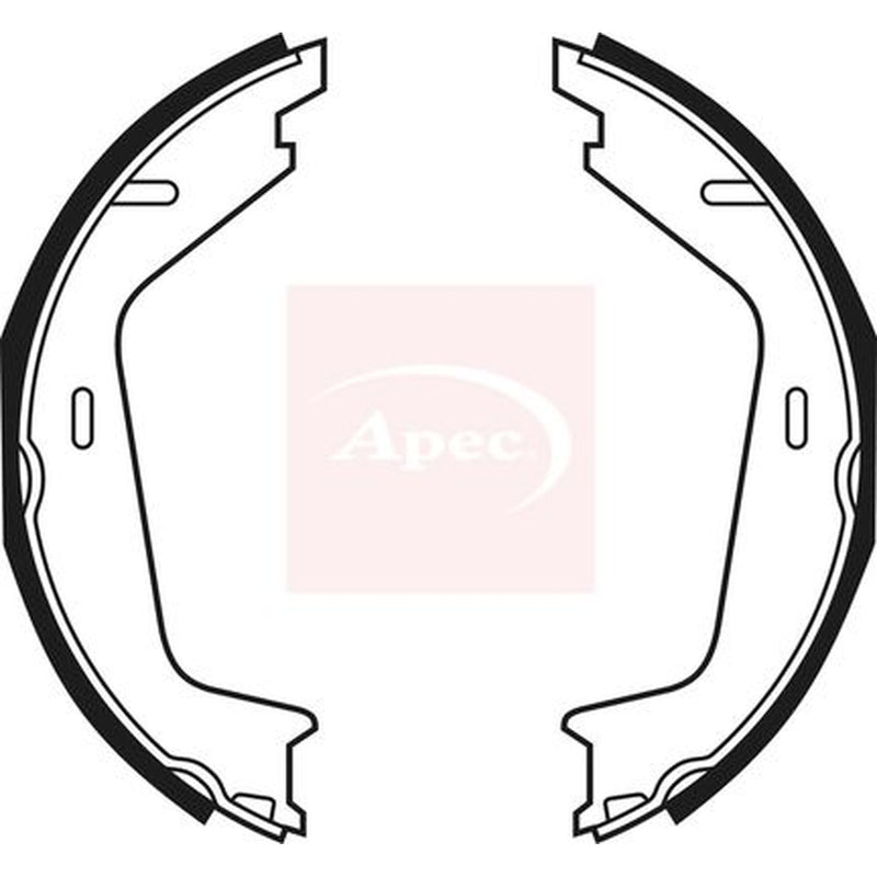 Apec Parking Brake Shoe Set SHU798